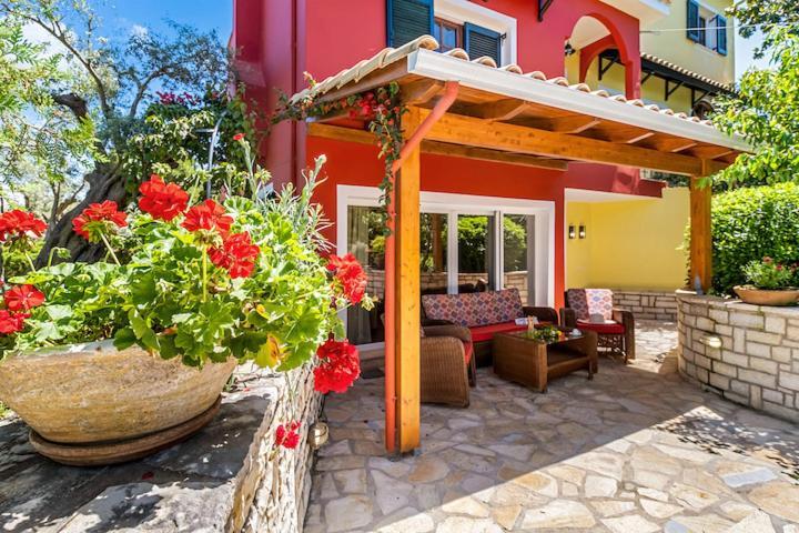 Poly'S Villa Lefkada Apolpaina Экстерьер фото
