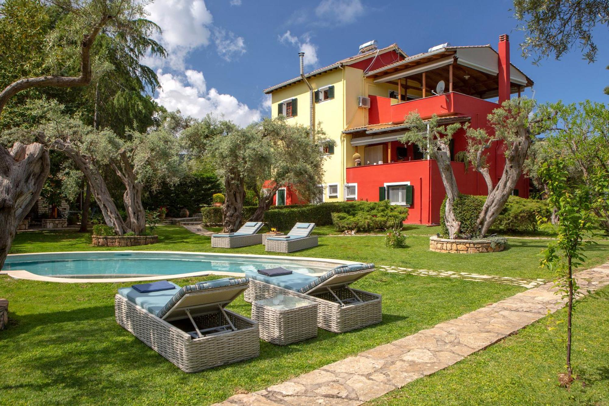 Poly'S Villa Lefkada Apolpaina Экстерьер фото