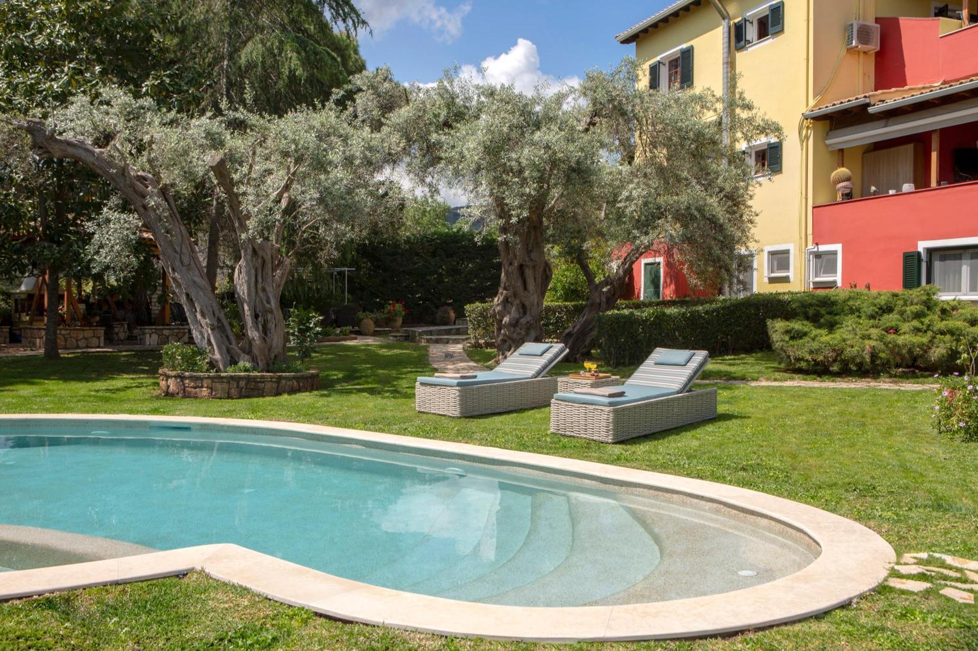Poly'S Villa Lefkada Apolpaina Экстерьер фото