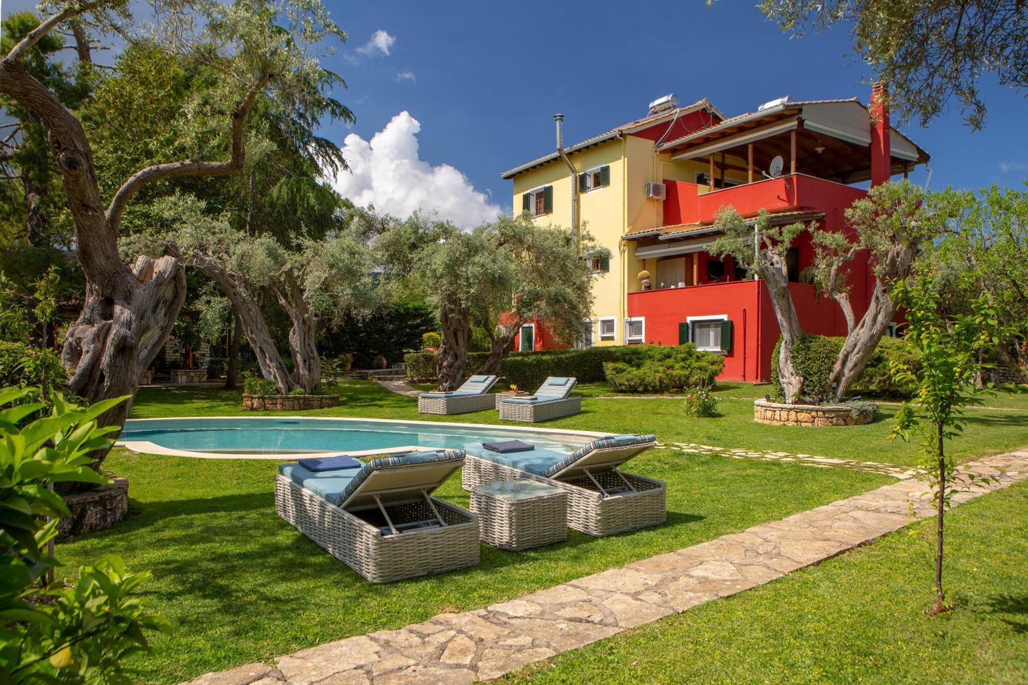 Poly'S Villa Lefkada Apolpaina Экстерьер фото